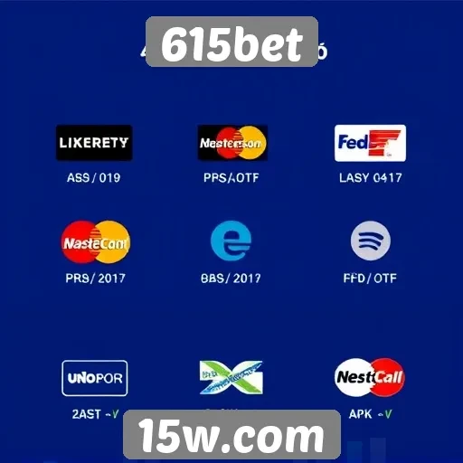 Métodos de pagamento disponíveis no 615bet